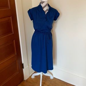 Vintage jersey day dress